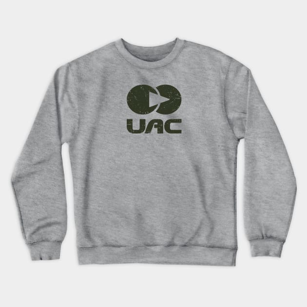 UAC Classic Logo (Green) Crewneck Sweatshirt by Geekeria Deluxe